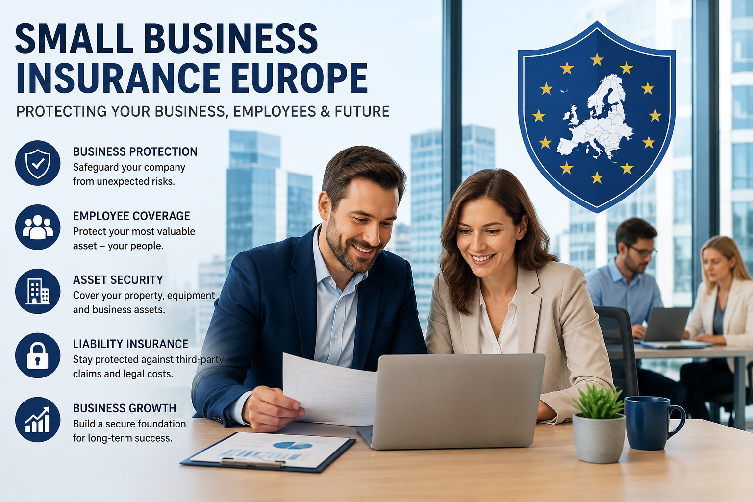 Bundle Your Policies: Many European insurers offer Business Owner Policies (BOPs) that package liability, property, and cyber protection into a single discounted premium.