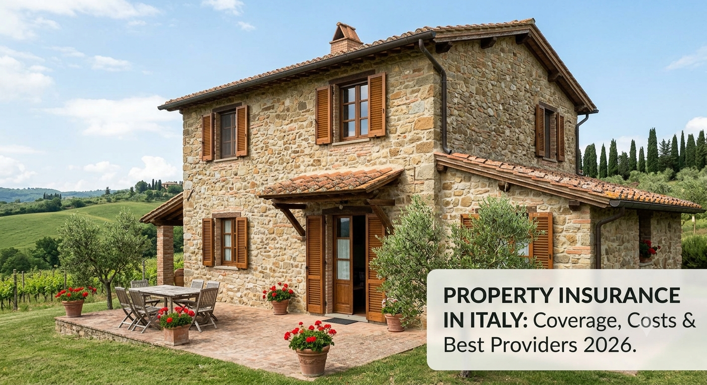 Property insurance in Italy rustic villa home policy coverage
